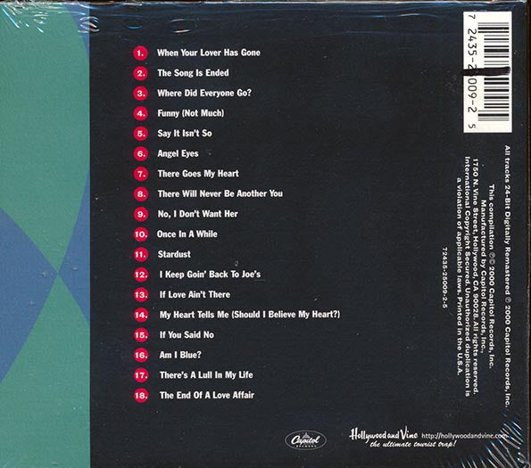 Nat King Cole - Try Not To Cry (CD)