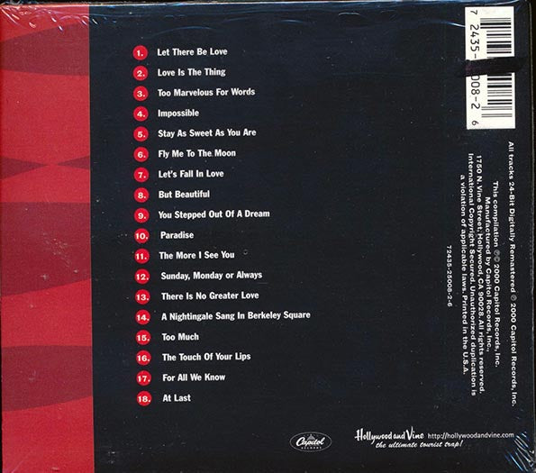 Nat King Cole - Songs From The Heart (CD)
