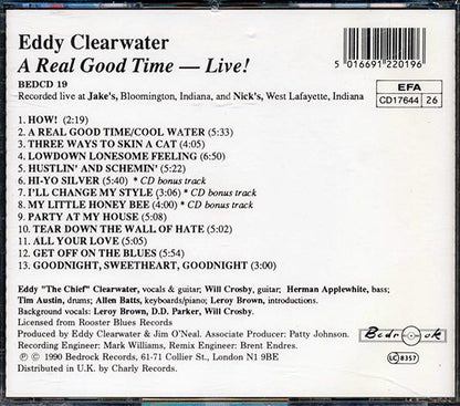 Eddy Clearwater - A Real Good Time: Live! (CD)