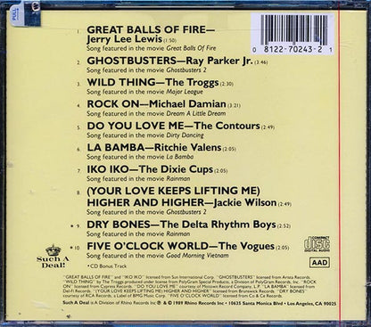 Jerry Lee Lewis, The Troggs, The Dixie Cups, Etc. - Greatest Movie Rock Hits (CD)
