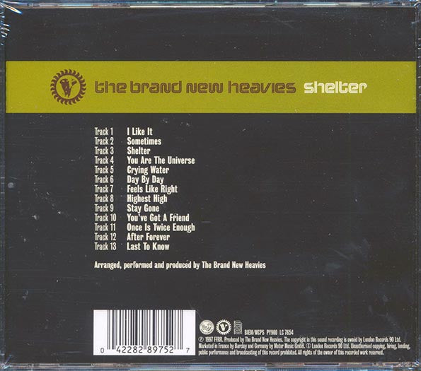 The Brand New Heavies - Shelter (CD)
