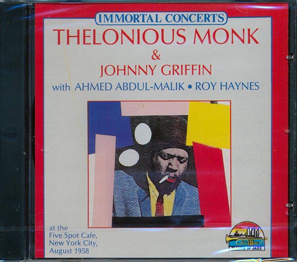 Thelonious Monk, Johnny Griffin - At The Five Spot Cafe, New York City, August 1958 (CD)