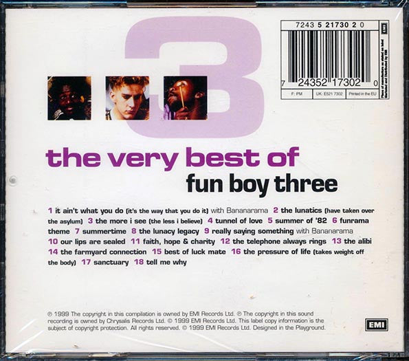 Fun Boy Three - The Very Best Of Fun Boy Three (CD)