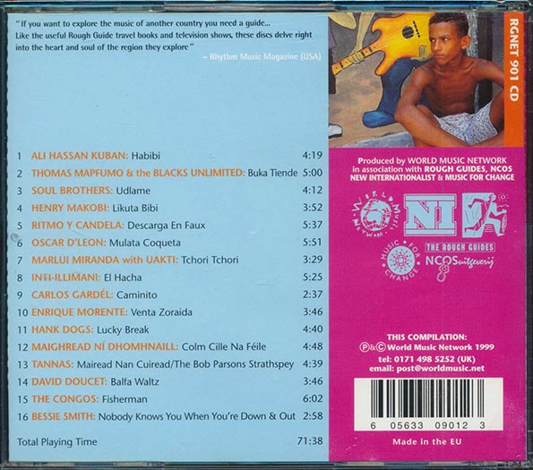 Various - The Rough Guide Music Sampler (CD)