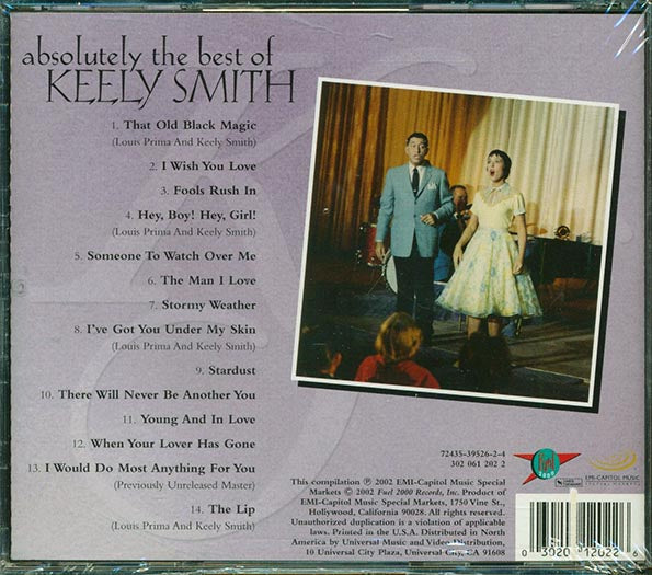 Keely Smith - Absolutely The Best Of Keely Smith (CD)