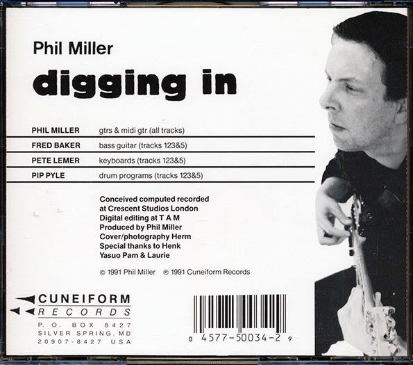 Phil Miller - Digging In (CD)
