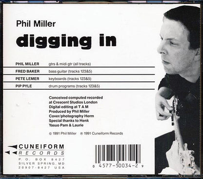 Phil Miller - Digging In (CD)