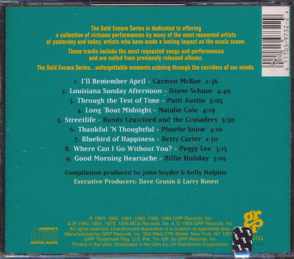Billie Holiday, Carmen MaRae, Natalie Cole, Etc. - Songbirds (CD)
