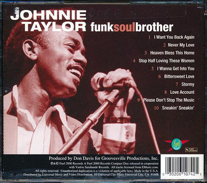Johnnie Taylor - Funk Soul Brother (CD)