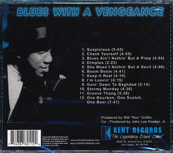 John Lee Hooker Jr. - Blues With A Vengeance (CD)