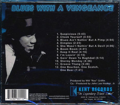 John Lee Hooker Jr. - Blues With A Vengeance (CD)