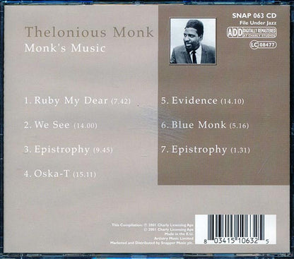 Thelonious Monk - Monk's Music (CD)