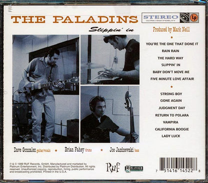 The Paladins - Slippin' In (CD)