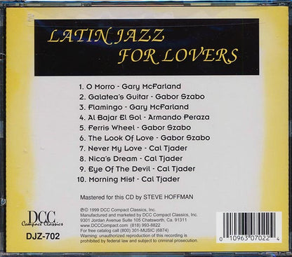 Cal Tjader, Gabor Szabo, Etc. - Latin Jazz For Lovers (CD)