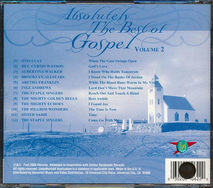 Otis Clay, Brooklyn Allstars, The Staple Singers, Etc. - Absolutely The Best Of Gospel Volume 2 (CD)