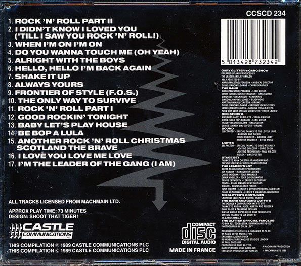 Gary Glitter's Gangshow - The Gang, The Band, The Leader (CD)