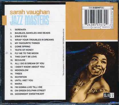 Sarah Vaughan - Jazz Masters (CD)