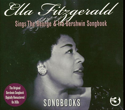 Ella Fitzgerald - Sings The George & Ira Gershwin Songbook (57 tracks) (3xCD) (deluxe 3-fold digipak) (CD)