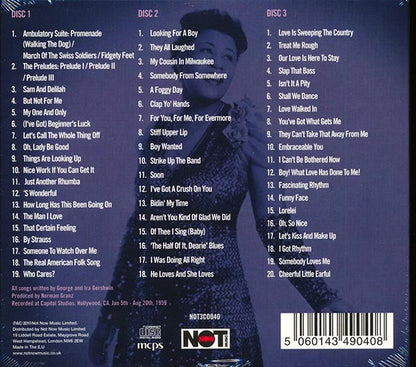 Ella Fitzgerald - Sings The George & Ira Gershwin Songbook (57 tracks) (3xCD) (deluxe 3-fold digipak) (CD)