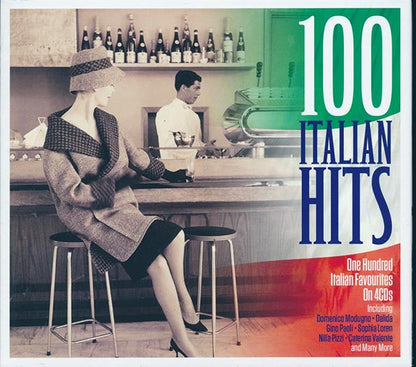 Caterina Valente, Sophia Loren, Dalida, Etc. - 100 Italian Hits (100 tracks) (4xCD) (CD)