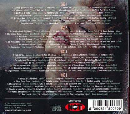 Caterina Valente, Sophia Loren, Dalida, Etc. - 100 Italian Hits (100 tracks) (4xCD) (CD)