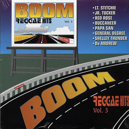 Papa San, Shelly Thunder, Red Rose, Lt. Stitchie, Etc. - Boom Reggae Hits Volume 3 (LP) - PureSound Records
