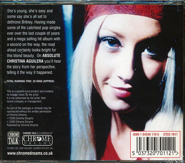 Christina Aguilera - Absolute Christina Aguilera: The Unauthorized Interview (CD)