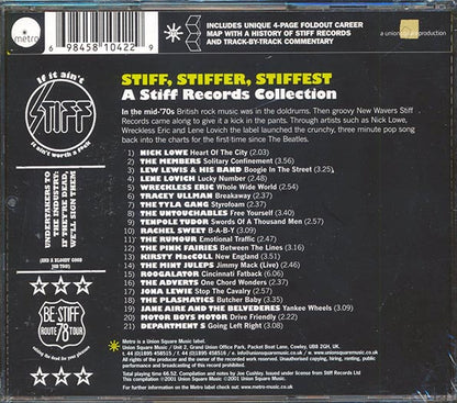 Nick Lowe, Lene Lovich, Rachel Sweet, Etc. - Stiff, Stiffer, Stiffest: A Stiff Records Collection (CD)