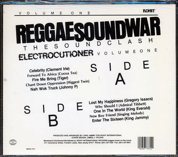 Clement Irie, Tiger, Cocoa Tea, King Everald, King Jammy, Etc. - Reggae Sound War The Soundclash: Electrocutioner Volume 1 (CD)