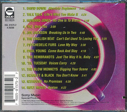 David Bowie, Roxy Music, Psychedelic Furs, The Blow Monkeys, Etc - Flashback Cafe Volume 2: The Best Blend Of 80's Mellow New Wave (CD)