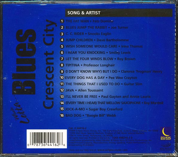 Fats Domino, Snooks Eaglin, Smiley Lewis, Etc. - Whole Lotta Blues (CD)