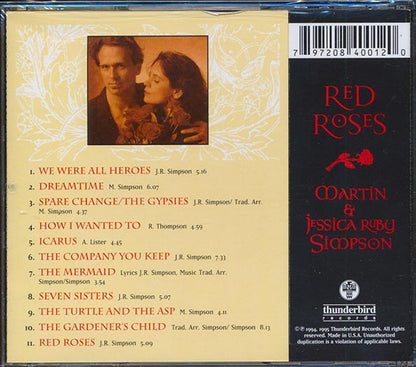 Martin & Jessica Ruby Simpson - Red Roses (CD)