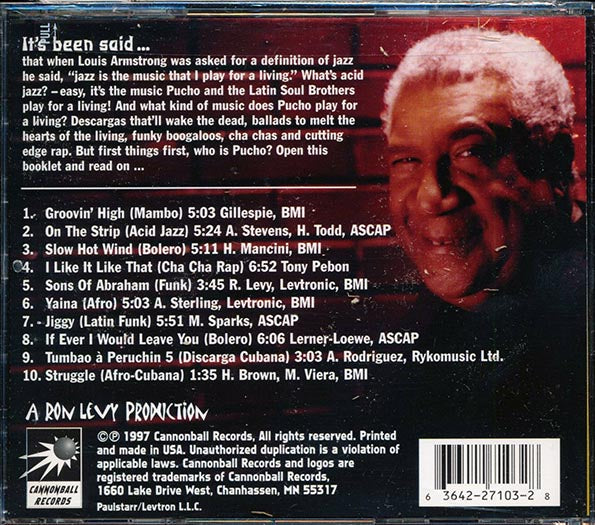 Pucho & His Latin Soul Brothers - Groovin' High (CD)