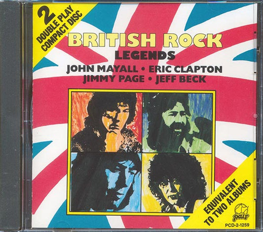 Jimmy Page, John Mayall, Eric Clapton, Jeff Beck, Etc. - British Rock Legends (CD)