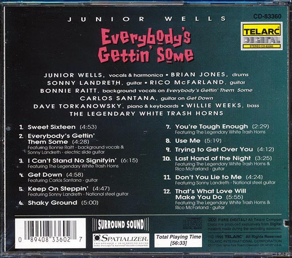Junior Wells - Everybody's Gettin' Some (CD)