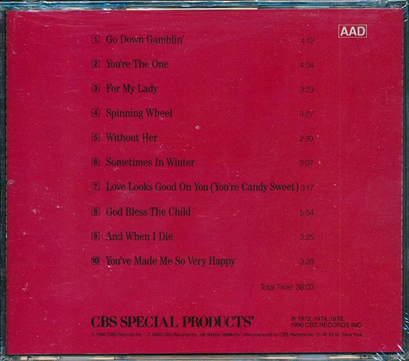 Found Treasures - Blood, Sweat & Tears (CD)