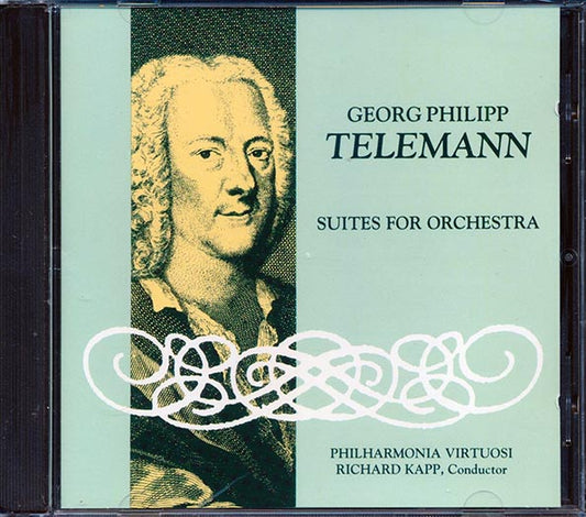 Georg Philipp Telemann - Suites For Orchestra: Philharmoic Virtuoso Richard Kapp, Conductor (CD)