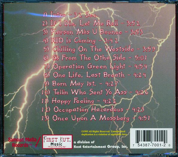 Boo-Yah Tribe - Occupation Hazardous (CD)