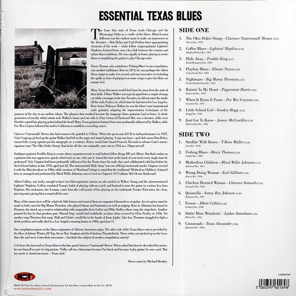 Freddie King, Smokey Hogg, Texas Alexander, Etc. - Essential Texas Blues (LP) - PureSound Records