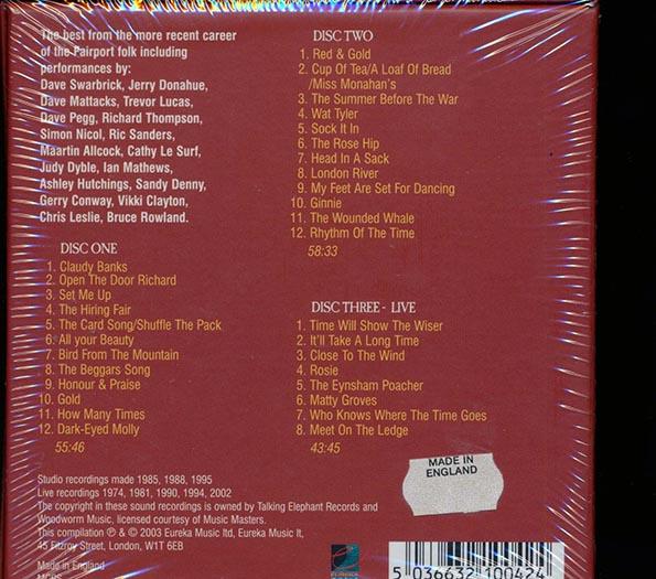 Fairport Convention - Shines Like Gold (32 tracks) (3xCD) (CD)