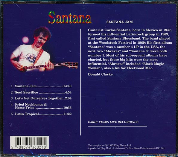 Santana - Santana Jam (CD)