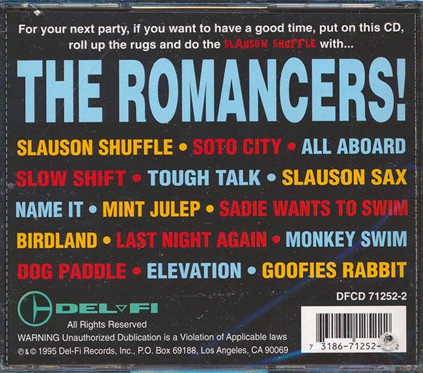 The Romancers - The Slauson Shuffle (CD)