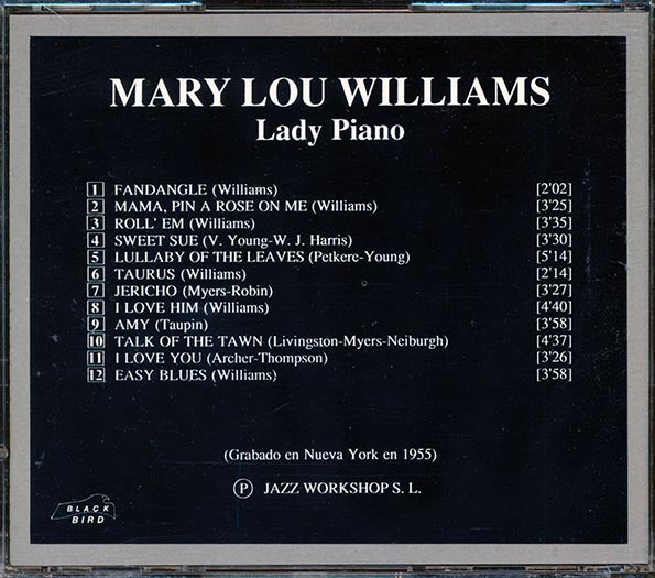 Mary Lou Williams - Lady Piano (CD)
