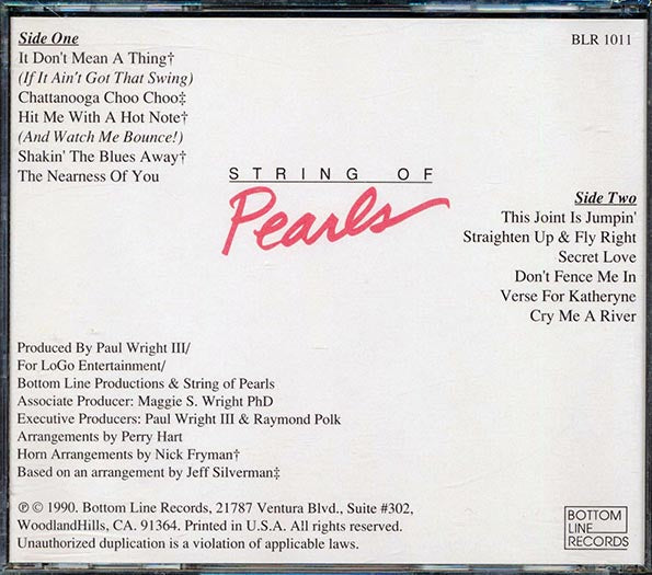 String Of Pearls - String Of Pearls (CD)