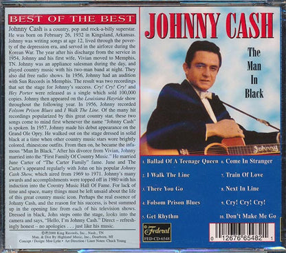 Johnny Cash - Best Of The Best: The Man In Black (CD)