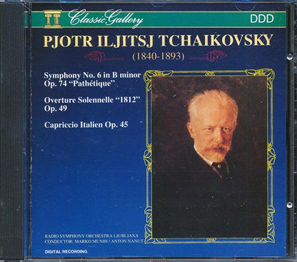 Pjotr Iljitsj Tchaikovsky - Symphony No.6 , Overture Solennelle 1812, Capriccio Italien (CD)