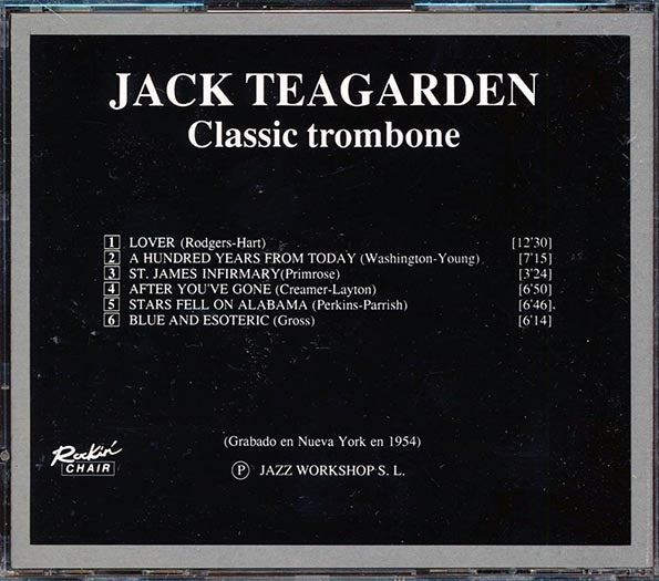 Jack Teagarden - Classic Trombone (CD)