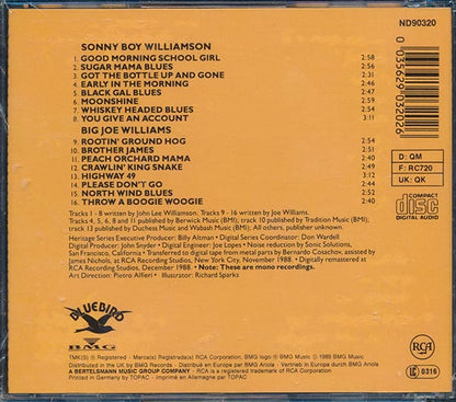 Sonny Boy Williamson, Big Joe Williams - Throw A Boogie Woogie (CD)