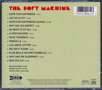 The Soft Machine - The Soft Machine (CD)