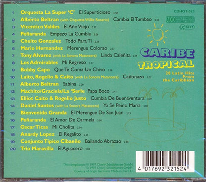 Machito, Bobby Capo, La Sonora Matancera, Etc. - Caribe Tropical (CD)